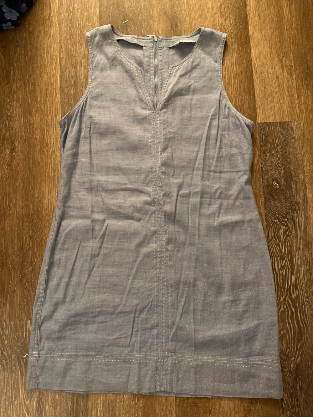 Tommy Bahama Sleeveless Pale Blue Shift Dress